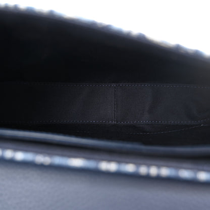 Christian Dior Oblique Saddle Messenger Pouch Blue 5 of 10