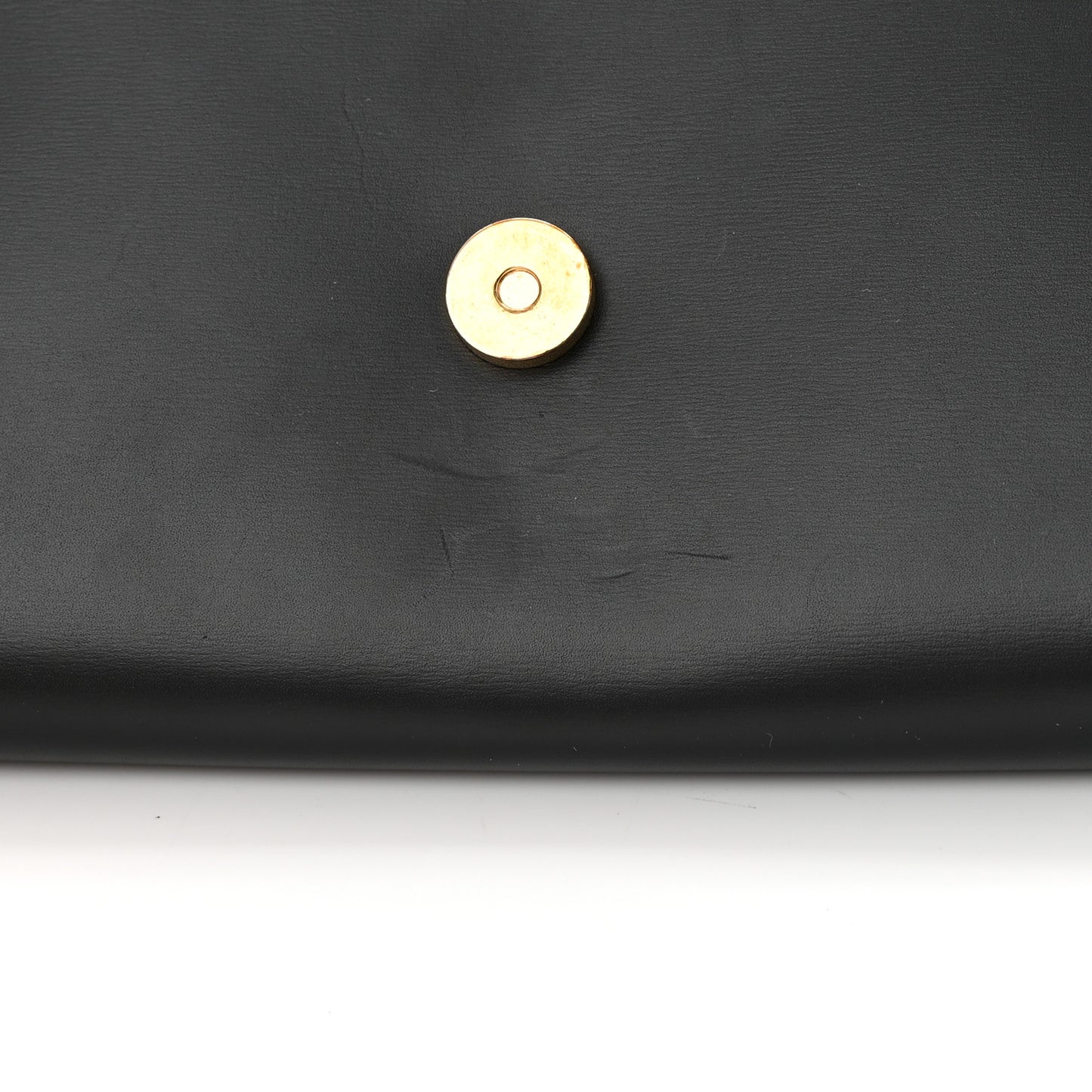 Calfskin Chain Louise GM NM Black