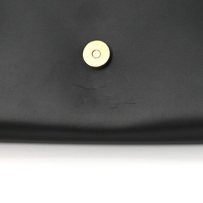 Louis Vuitton Calfskin Chain Louise GM NM Black 10 of 12