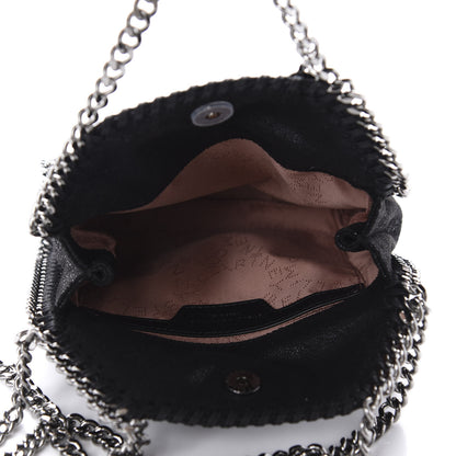 Stella McCartney Shaggy Deer Tiny Falabella Tote Black 5 of 9