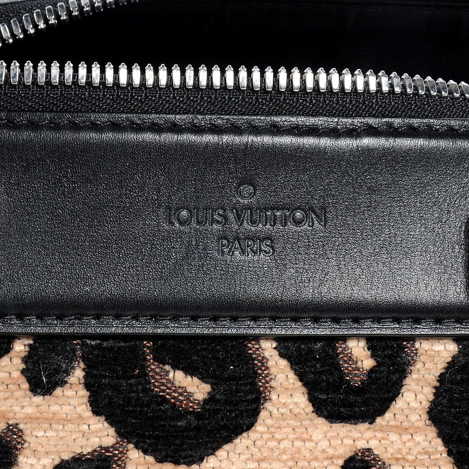 Louis Vuitton Jacquard Velvet Leopard Print Stephen Sprouse Speedy 7 of 8