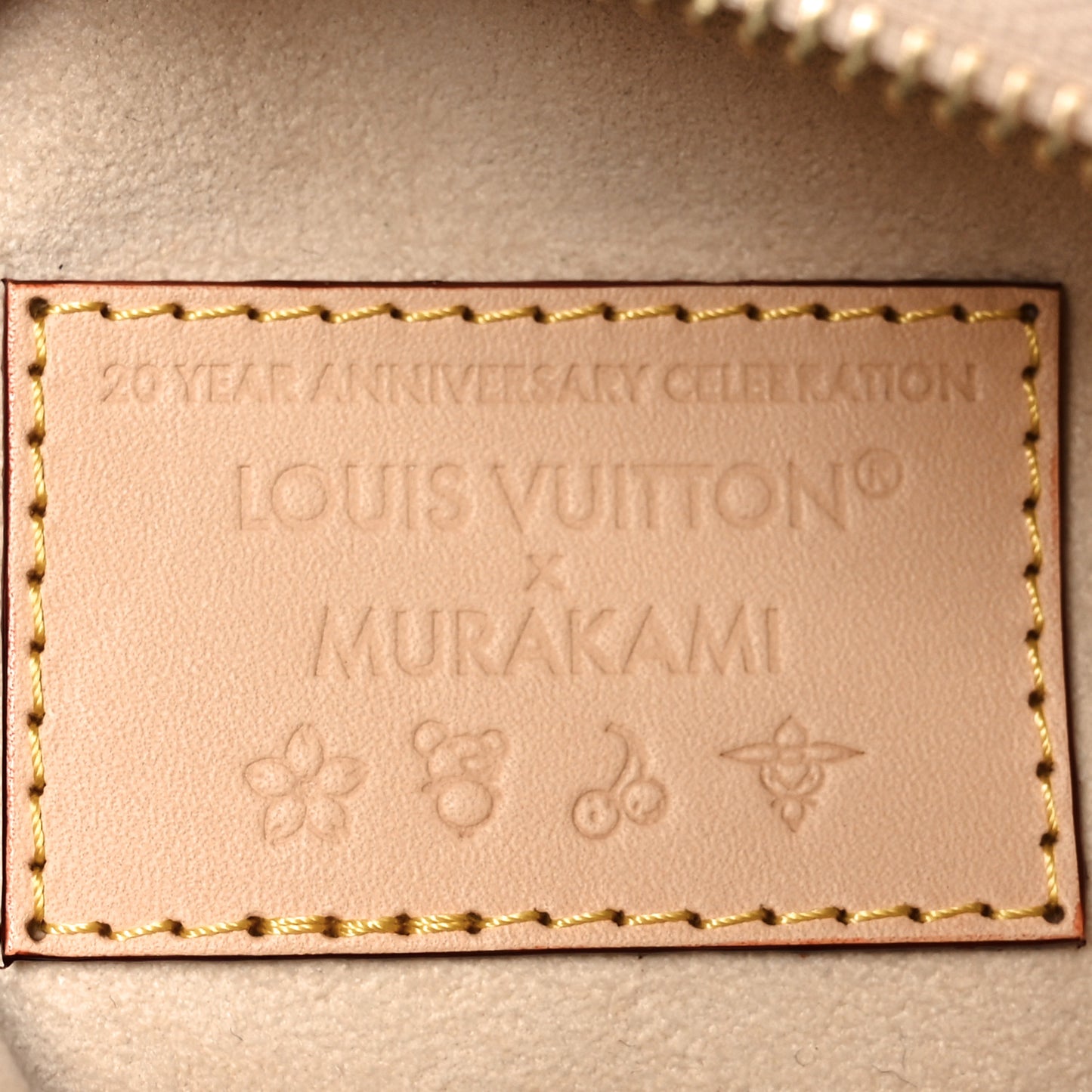 LV X TM Monogram Multicolor High Rise Bumbag White