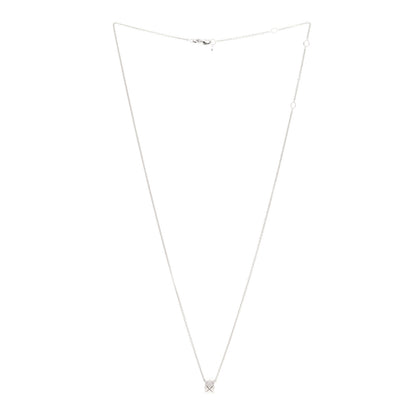 Chanel 18K White Gold Coco Crush Pendant Necklace 3 of 5