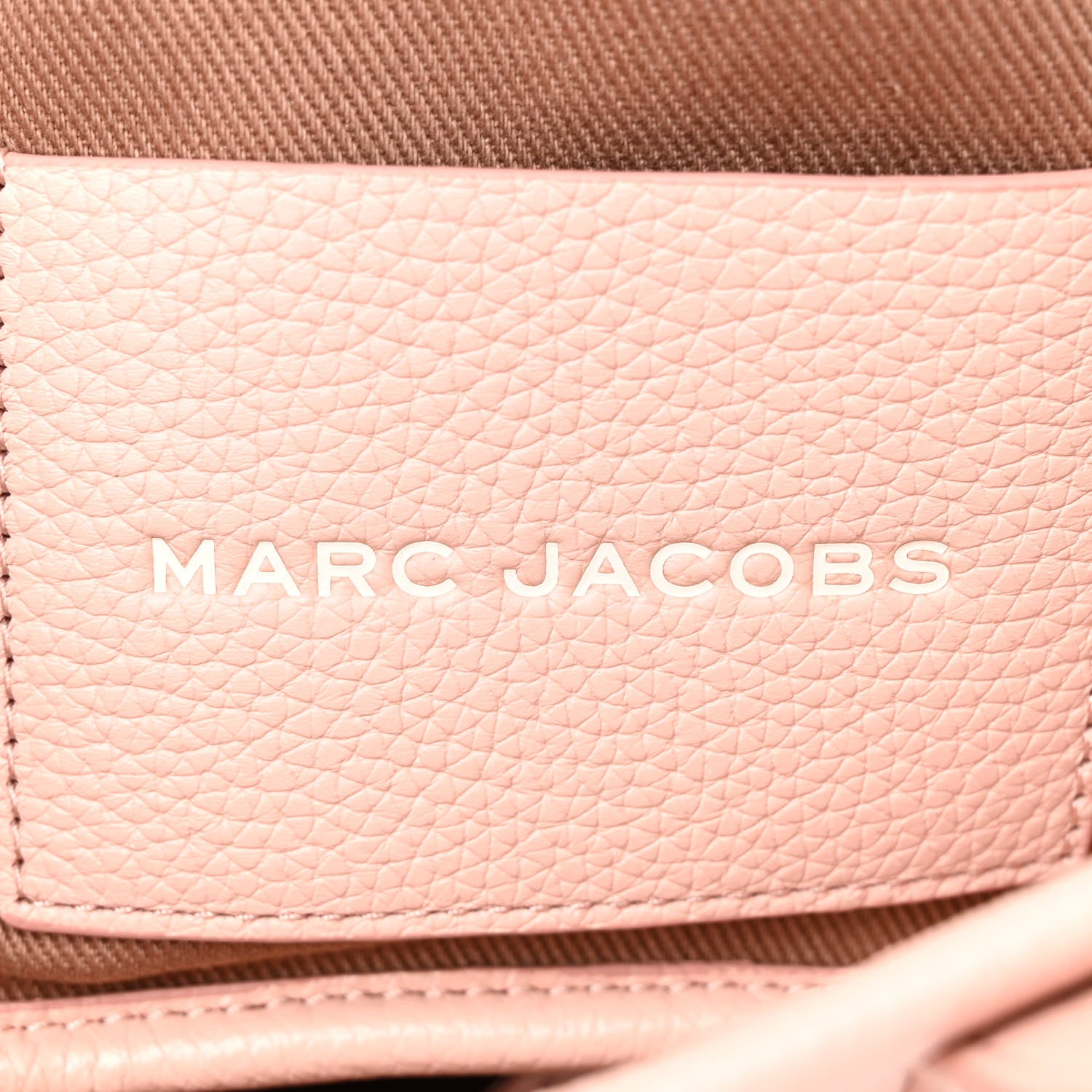 Marc Jacobs Grained Calfskin Medium The Tote Bag Rose Dust 6 of 12