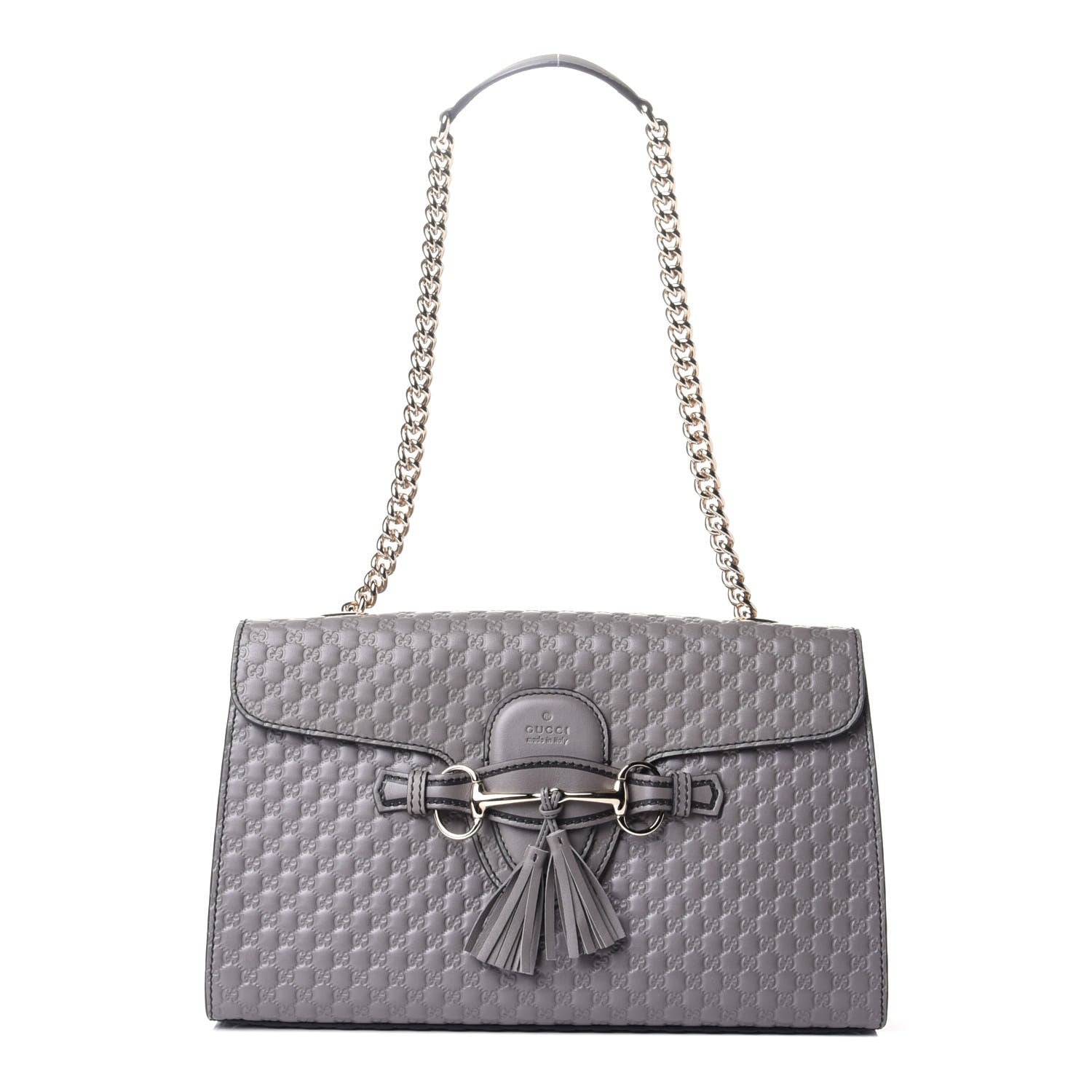 Gucci Soft Microguccissima Medium Emily Chain Shoulder Bag Loess 1 of 4