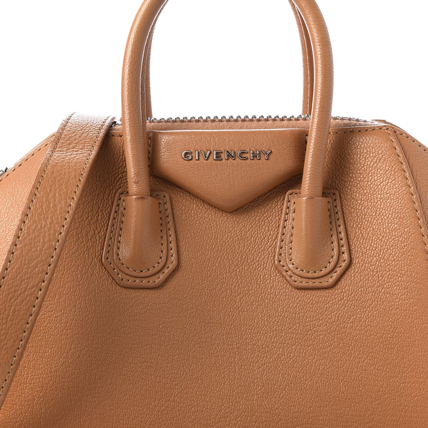 Givenchy Sugar Goatskin Mini Antigona Medium Beige 10 of 12