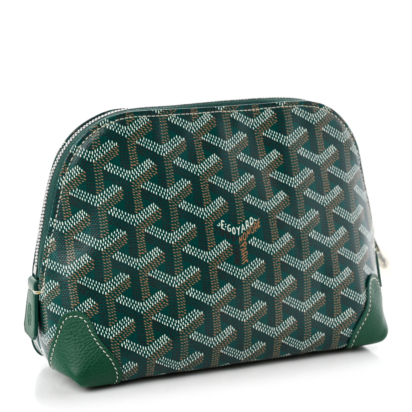 Goyardine Vendome Toiletry Pouch Green