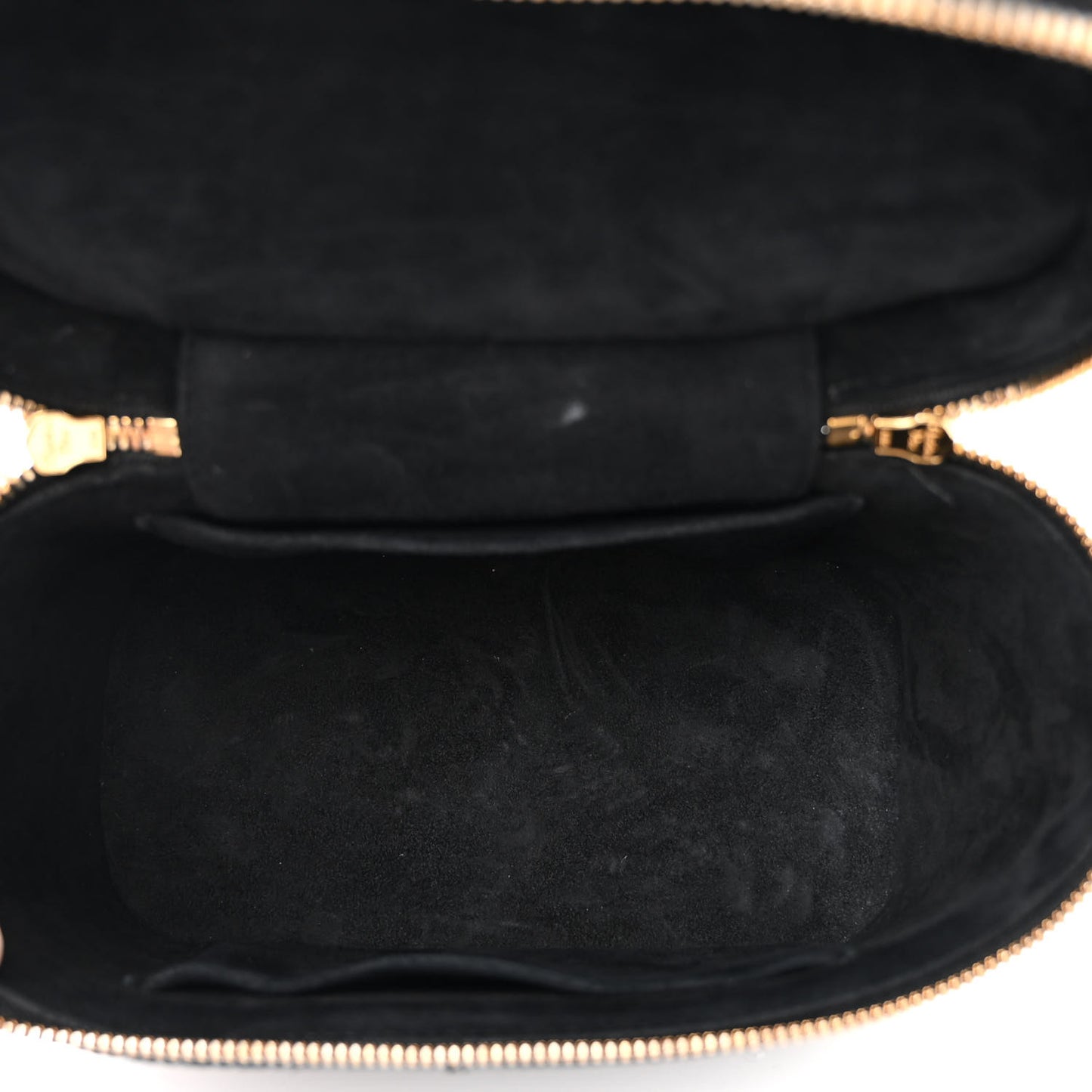 Lambskin Cannage Small Diortravel Vanity Case Black