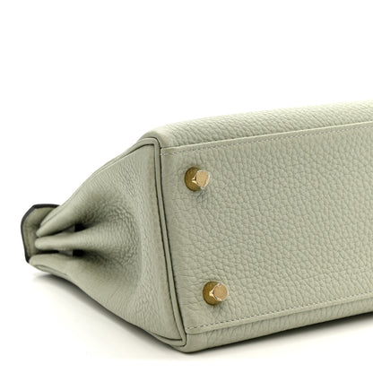 Hermes Togo Kelly Retourne 25 Gris Neve 16 of 23