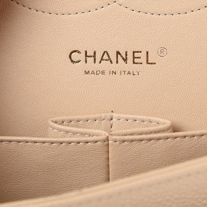 Chanel Caviar Quilted Jumbo Double Flap Beige Clair 7 of 12