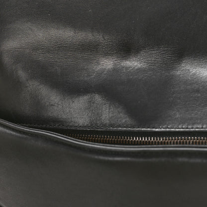 Gucci Calfskin Matelasse Medium GG Marmont Shoulder Bag Black 11 of 13