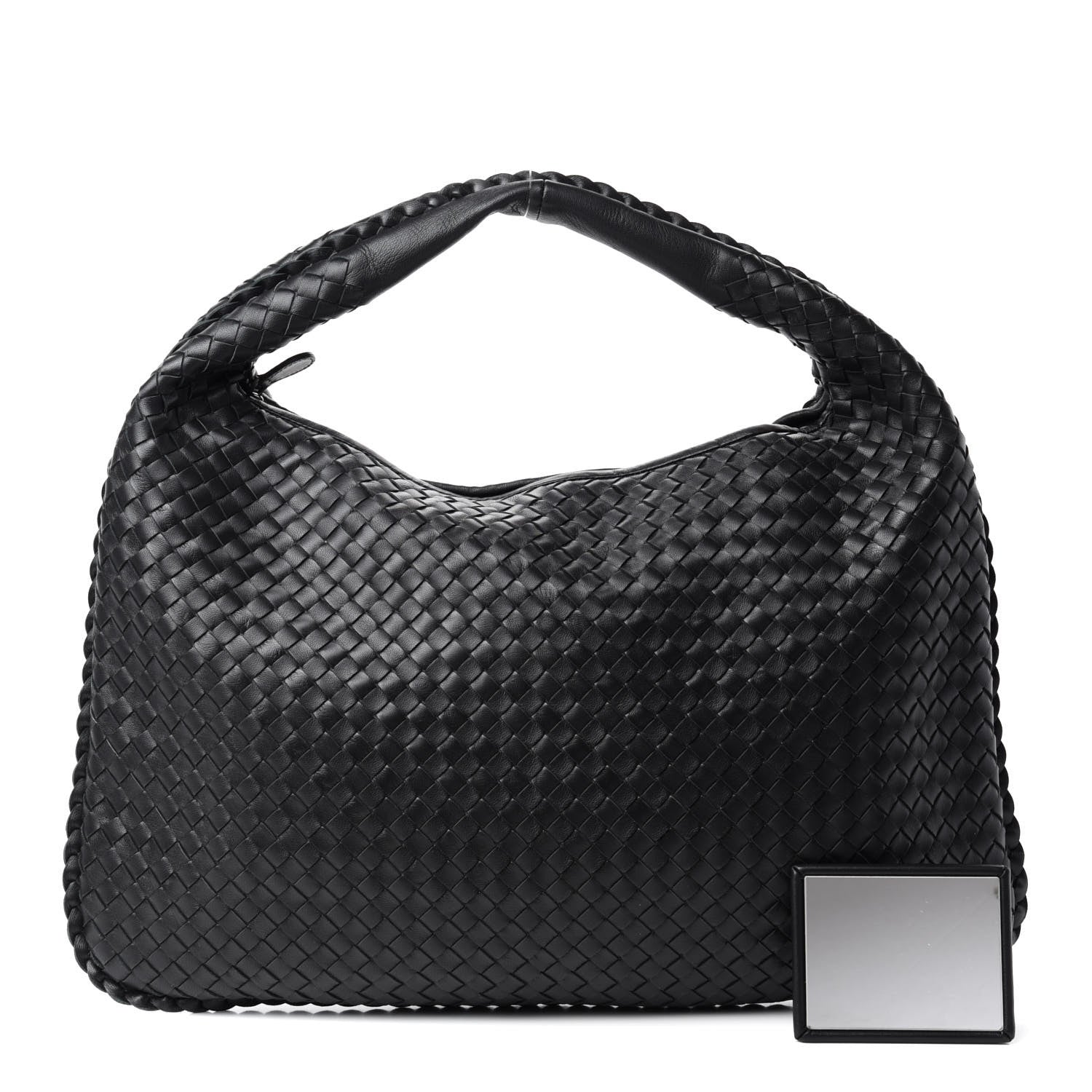 Bottega Veneta Nappa Intrecciato Large Veneta Hobo Black 3 of 12