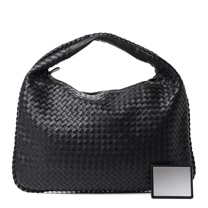 Bottega Veneta Nappa Intrecciato Large Veneta Hobo Black 3 of 12