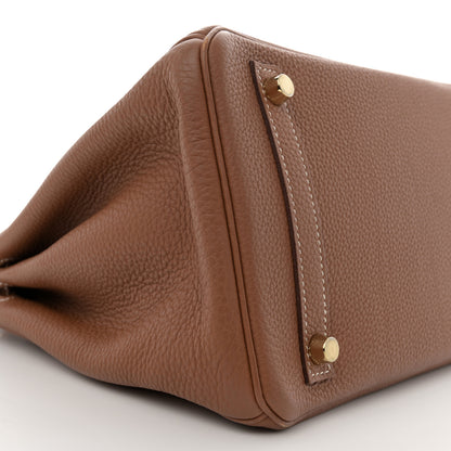 Hermes Togo Birkin 30 Gold 9 of 12
