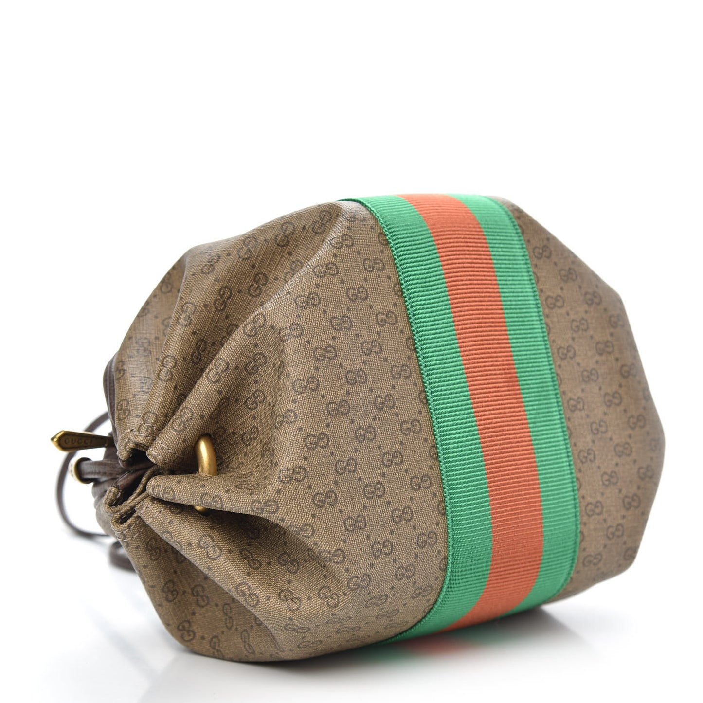 Mini Vintage GG Supreme Monogram Web Butterfly New Candy Crossbody Beige New Acero