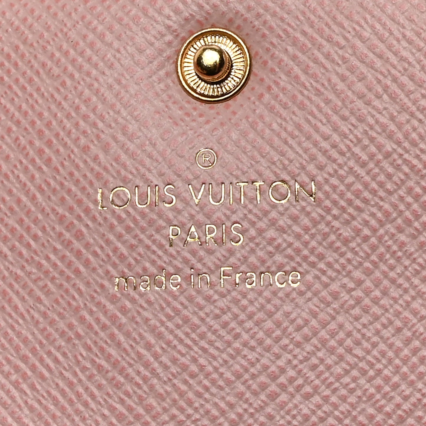 Damier Azur Emilie Wallet Rose Ballerine