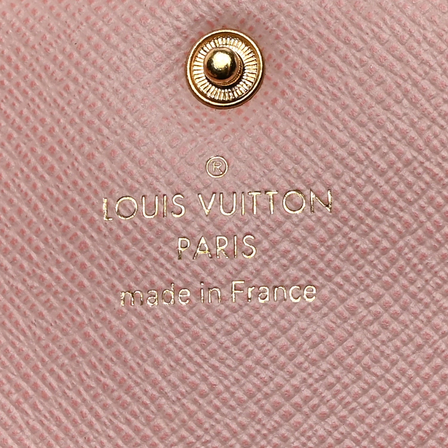 Louis Vuitton Damier Azur Emilie Wallet Rose Ballerine 6 of 7