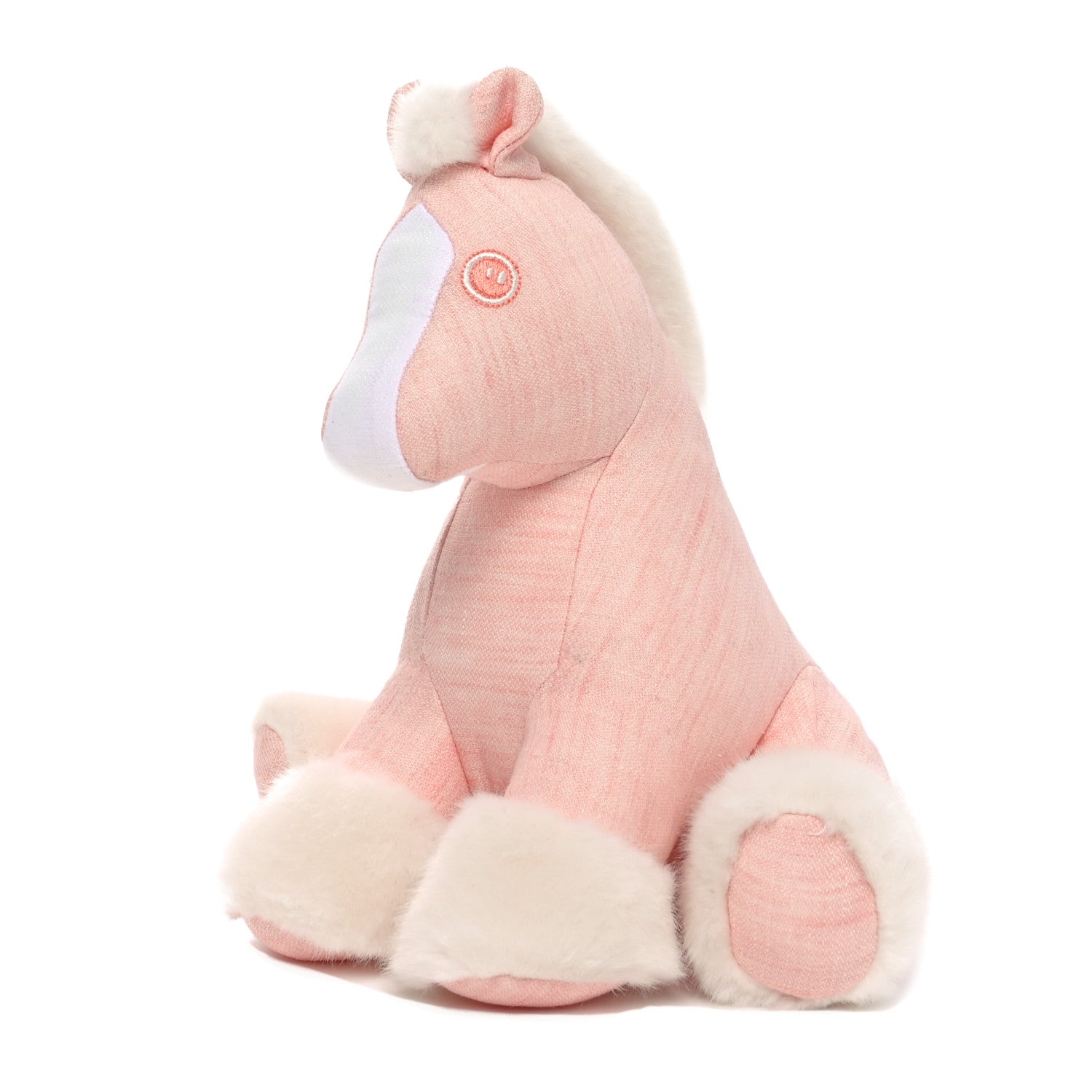 Hermes Linen Baby Hermy Plush Toy Rose Lilas 1 of 8
