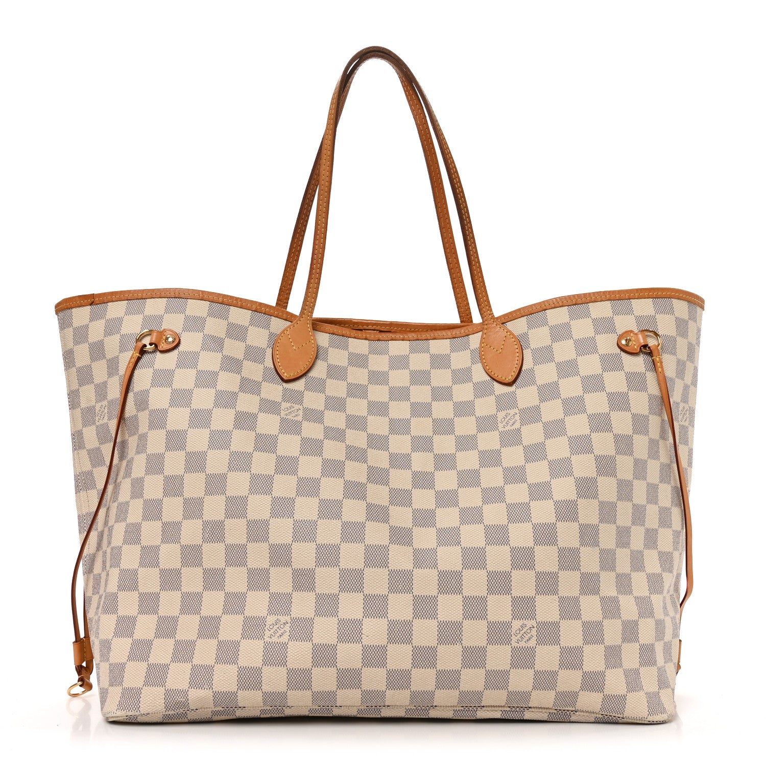 Louis Vuitton Damier Azur Neo Neverfull GM Rose Ballerine 1 of 10