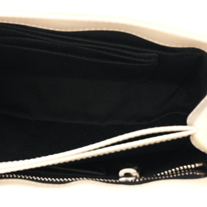 Saint Laurent Calfskin Y Quilted Monogram Toy Loulou Satchel Ivory 5 of 11