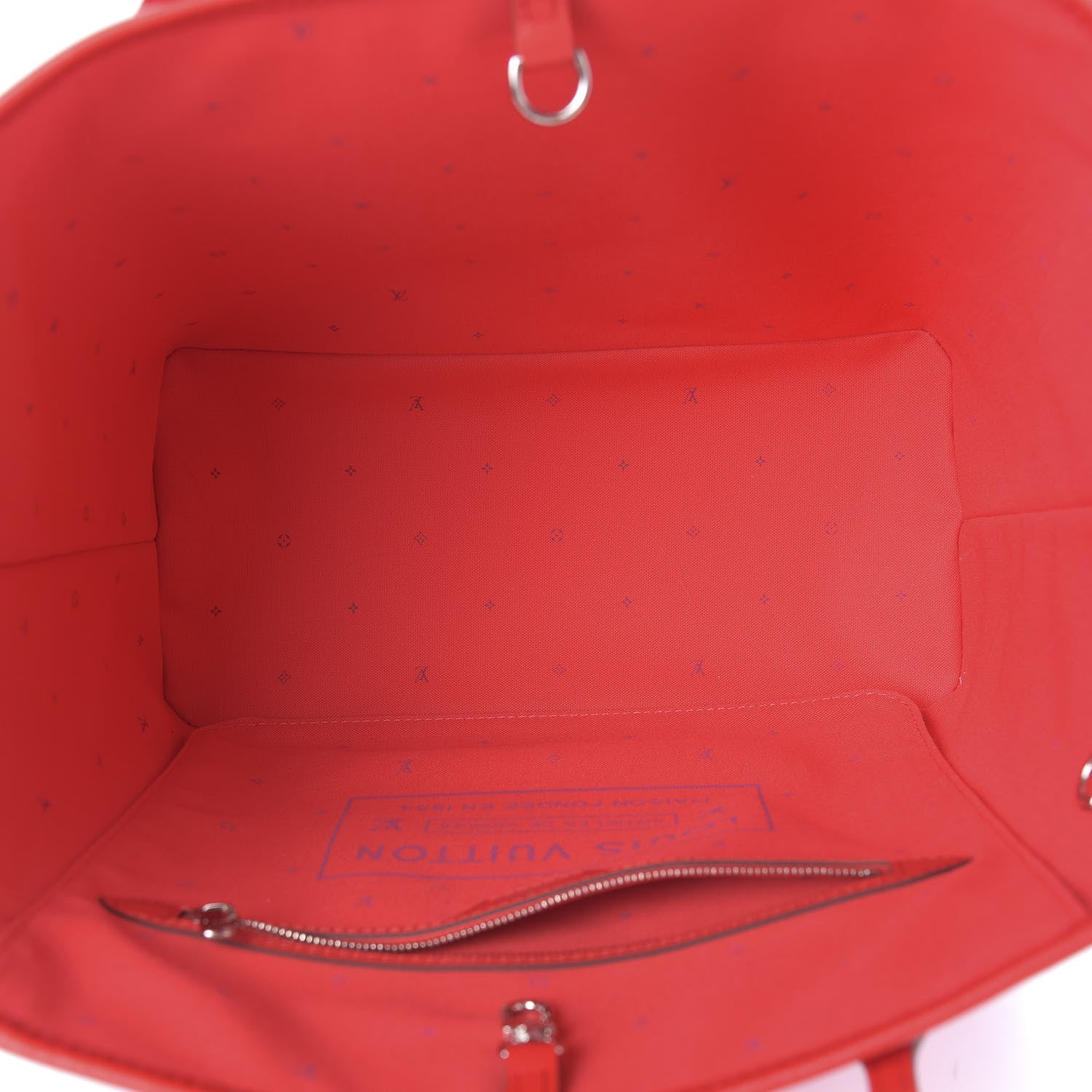 Louis Vuitton Monogram Escale Neverfull MM Rouge 5 of 11