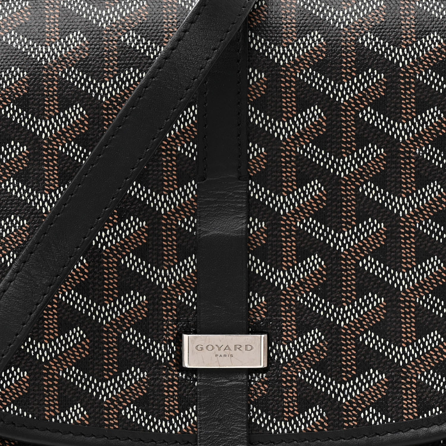 Goyard Goyardine Belvedere II PM Messenger Bag Black 7 of 22