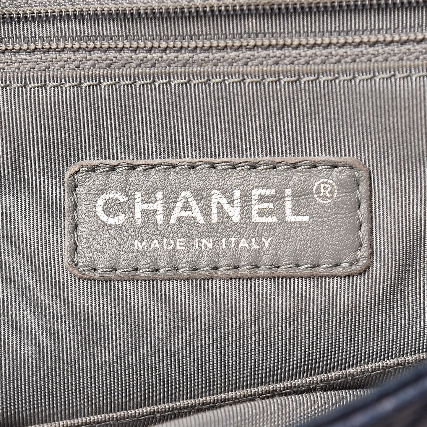 Washed Lambskin Quilted Chain Around Maxi Flap Dark Navy Blue