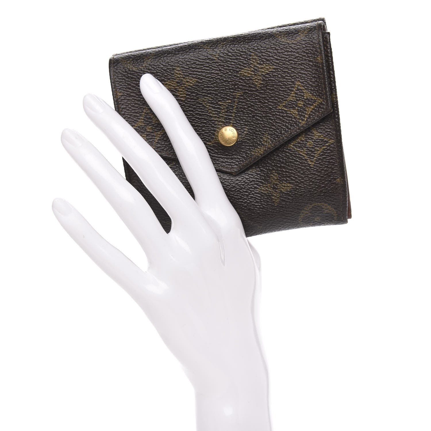 Louis Vuitton Monogram Porte-Monnaie Billets Wallet 2 of 13