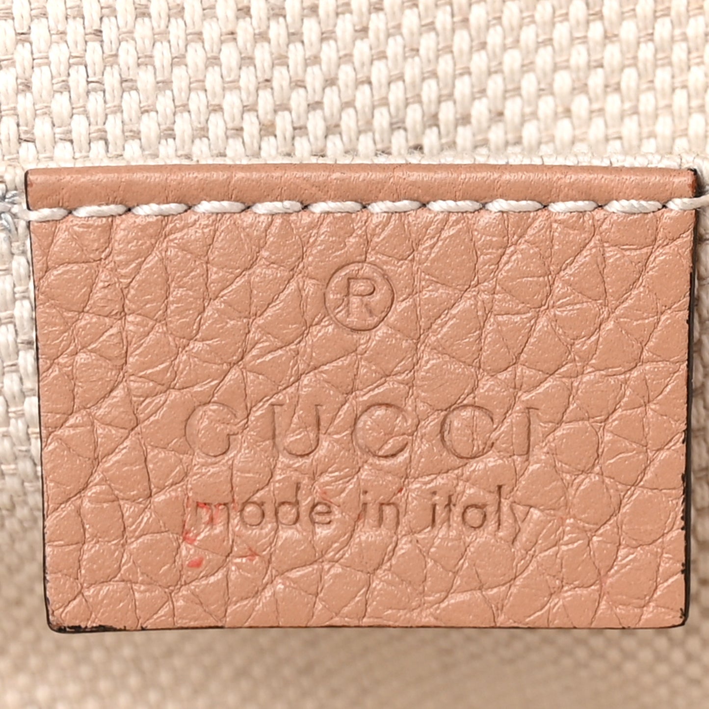 Pebbled Calfskin Small Soho Disco Bag Camelia