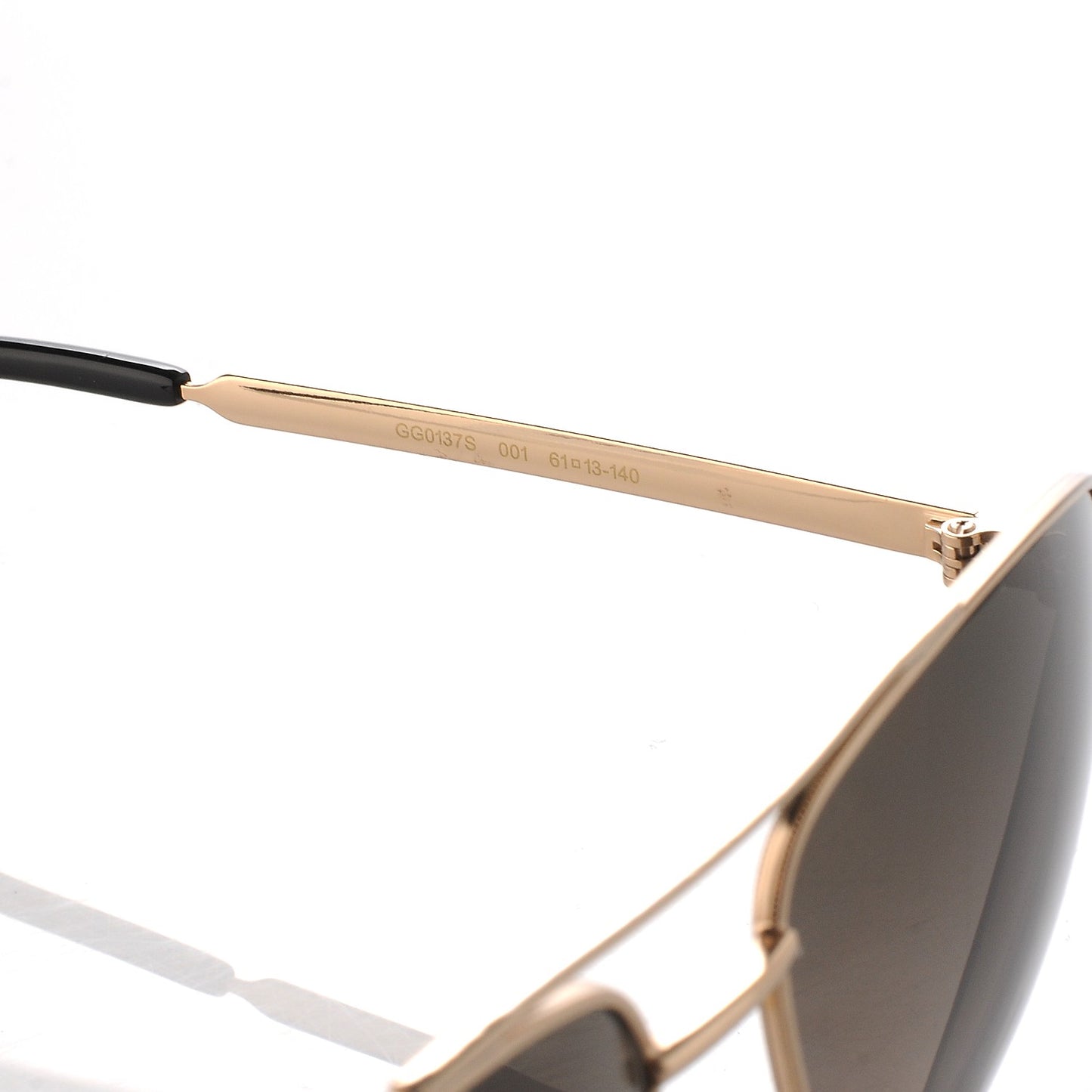 Aviator Sunglasses GG0137 Gold