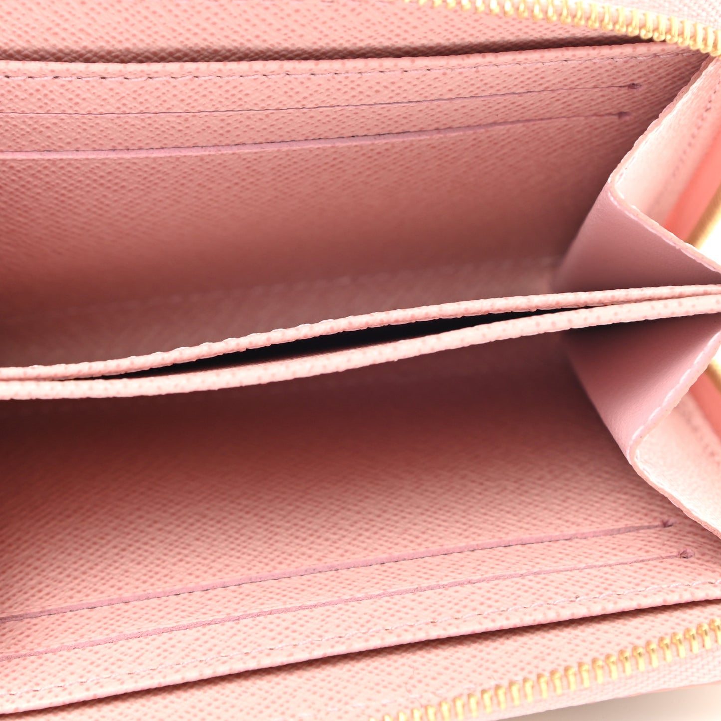 Damier Azur Zippy Coin Purse Rose Ballerine