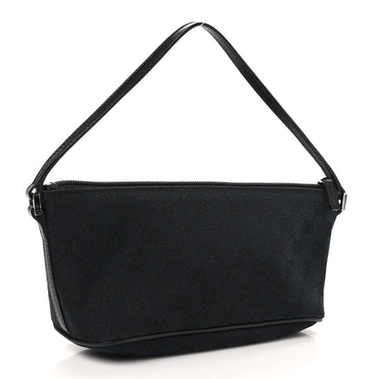 Gucci Monogram Boat Pochette Black 3 of 10