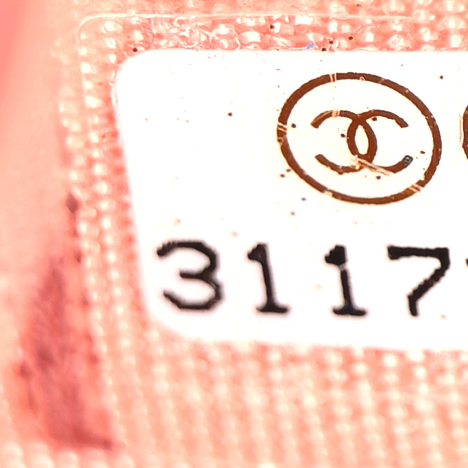 Chanel Iridescent Calfskin Quilted Chanel 19 Card Holder Pink 8 of 11