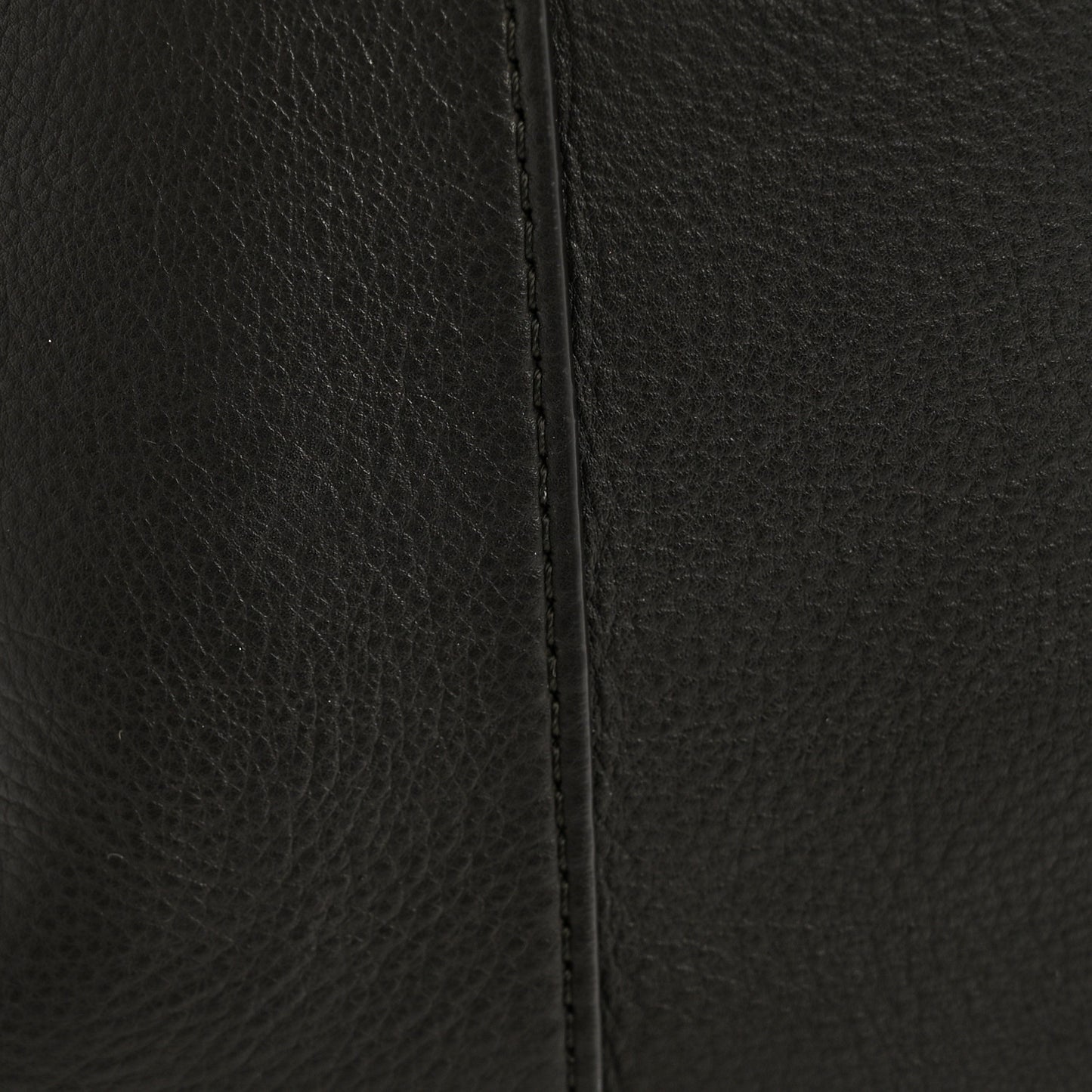 Grained Calfskin Terrasse Bag  Dark Brown