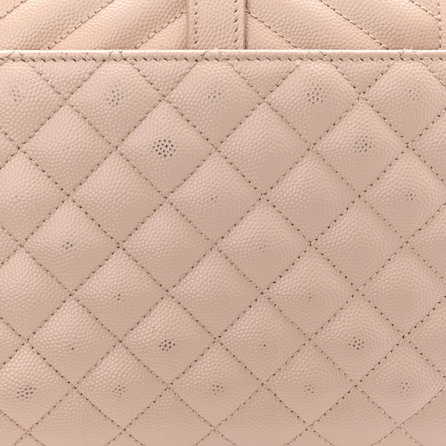 Grain De Poudre Textured Mixed Matelasse Medium Triquilt Monogram Satchel Marble Pink