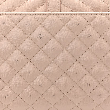 Saint Laurent Grain De Poudre Textured Mixed Matelasse Medium Triquilt Monogram Satchel Marble Pink 15 of 16