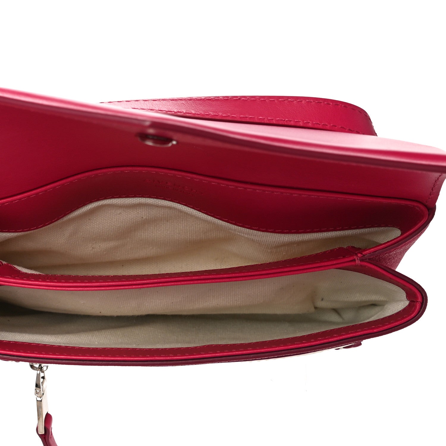 Givenchy Calfskin Duetto Crossbody Bag Bright Pink 5 of 9