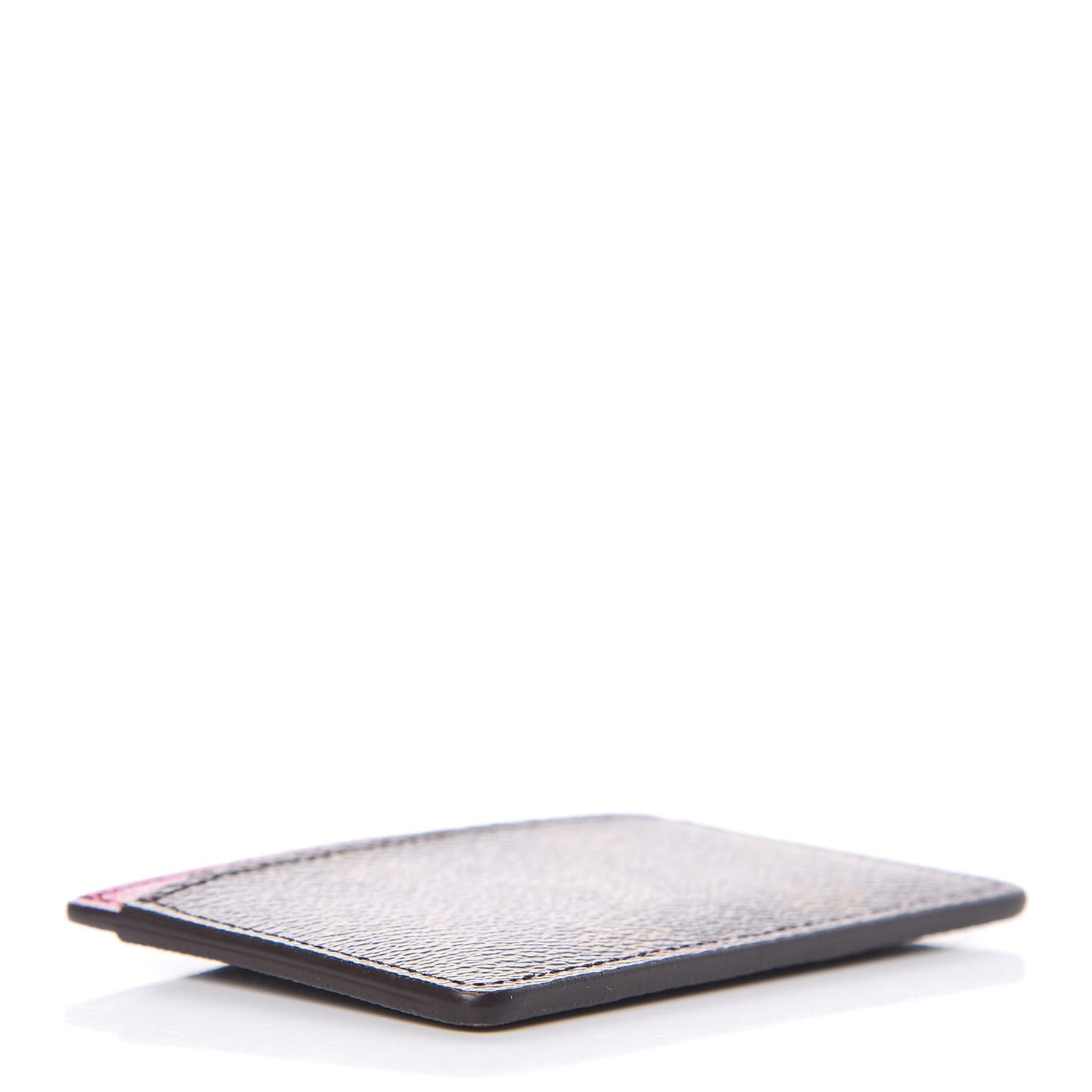 Monogram Card Holder Fuchsia
