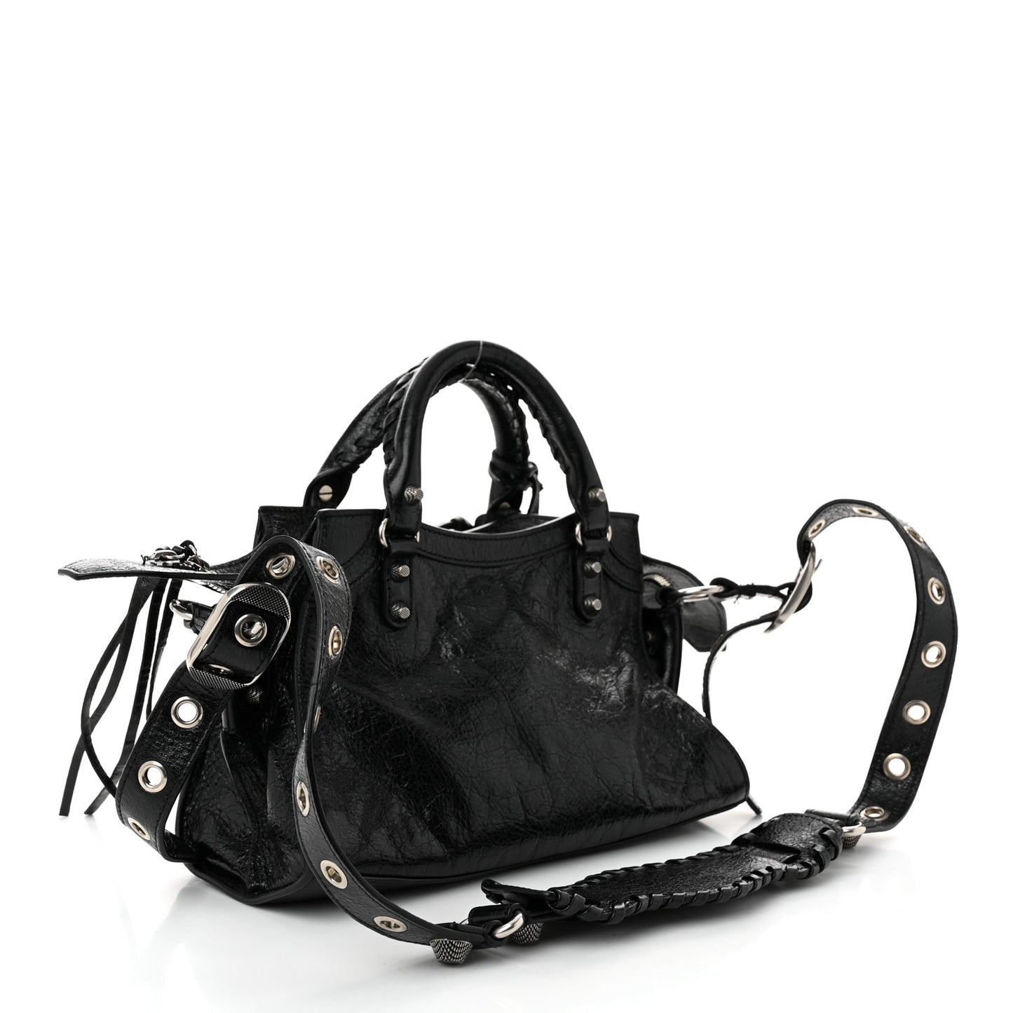 Agneau Arena Neo Cagole City Handbag XS Black