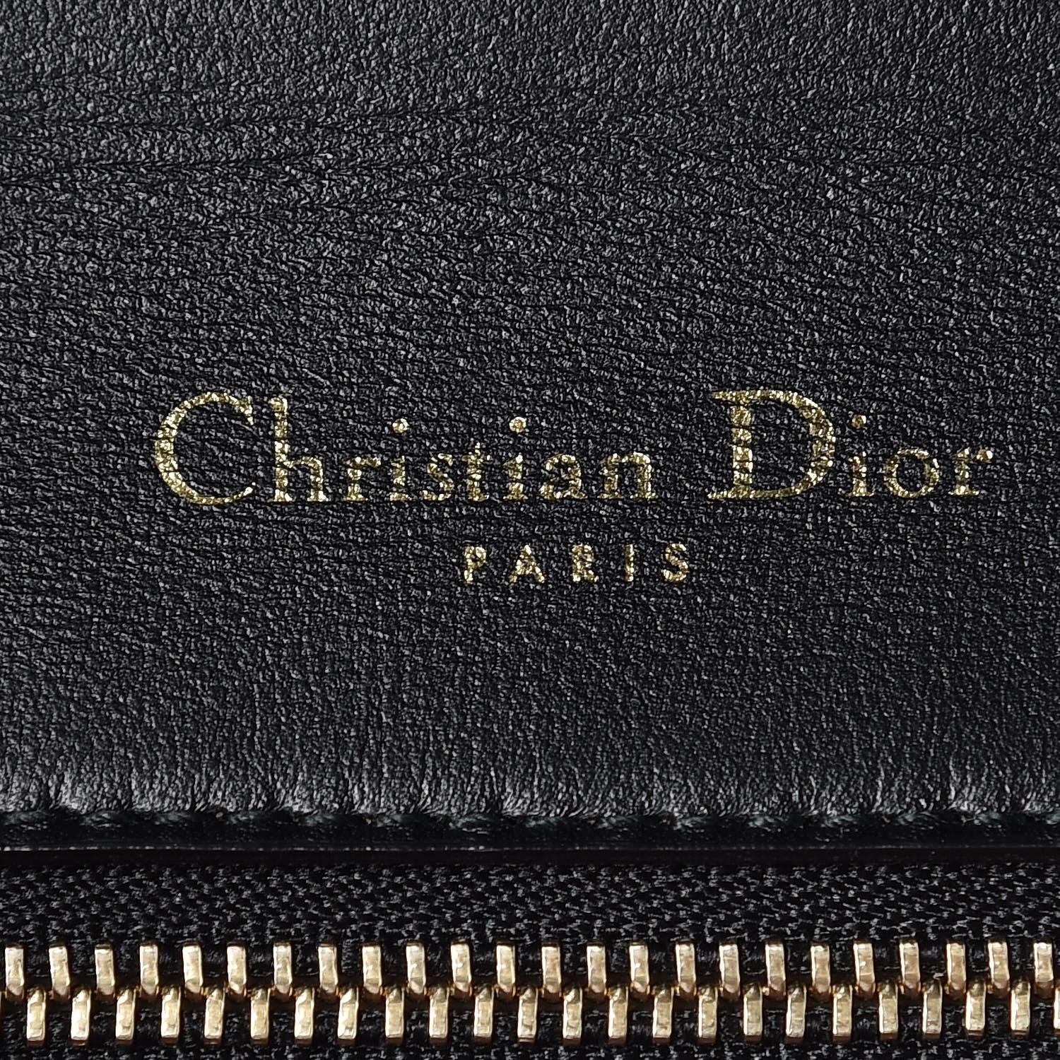 Christian Dior Lambskin Quilted Embroidered Large Diorama Flap Bag Black 6 of 8