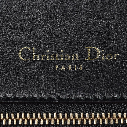 Christian Dior Lambskin Quilted Embroidered Large Diorama Flap Bag Black 6 of 8