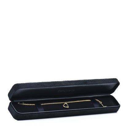 Tiffany 18K Yellow Gold Elsa Peretti Open Heart Bracelet 4 of 4