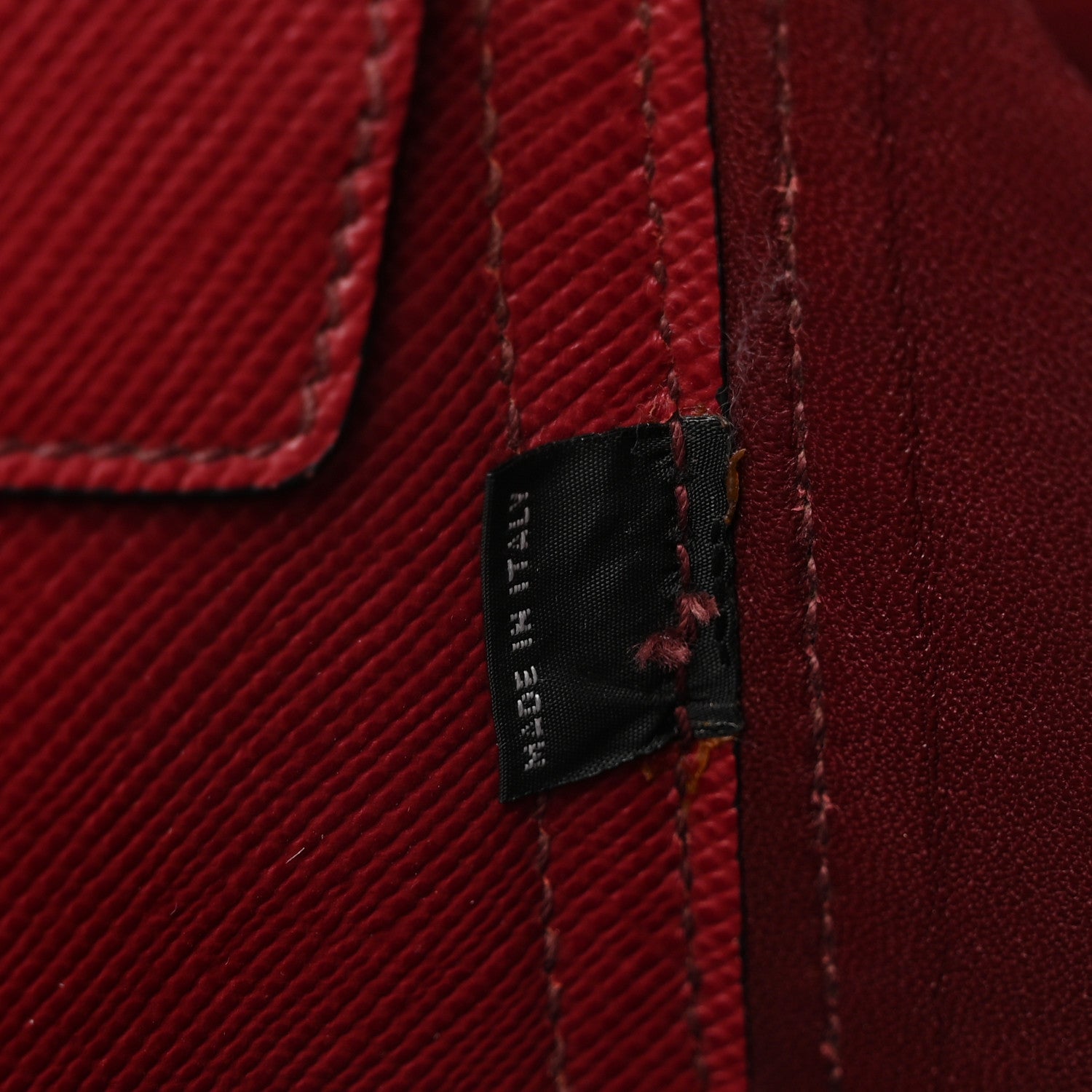 Prada Saffiano Cuir Medium Double Bag Cerise 7 of 16