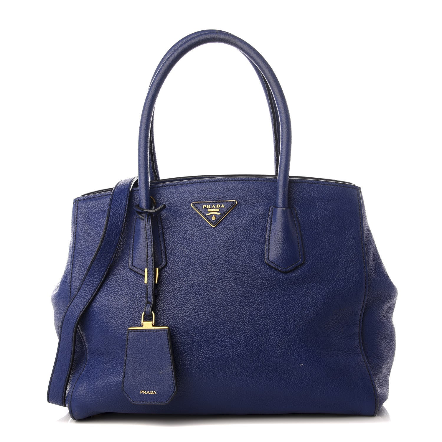 Prada Vitello Daino Tote Inchiostro 1 of 7