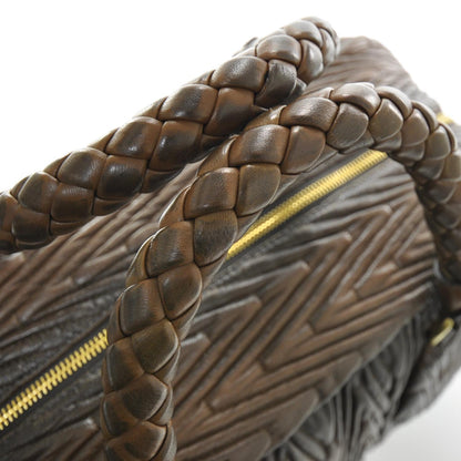 Prada Nappa Antic Chevron Bauletto 6 of 11