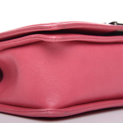Chanel Calfskin Quilted Medium Boy Flap Pink 5 of 9