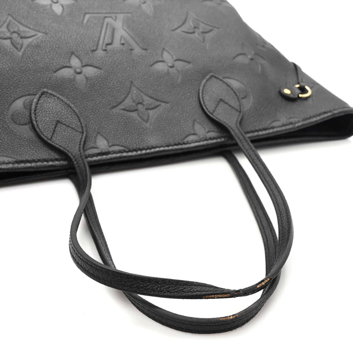 Louis Vuitton Empreinte Monogram Giant Neverfull MM Black 10 of 12