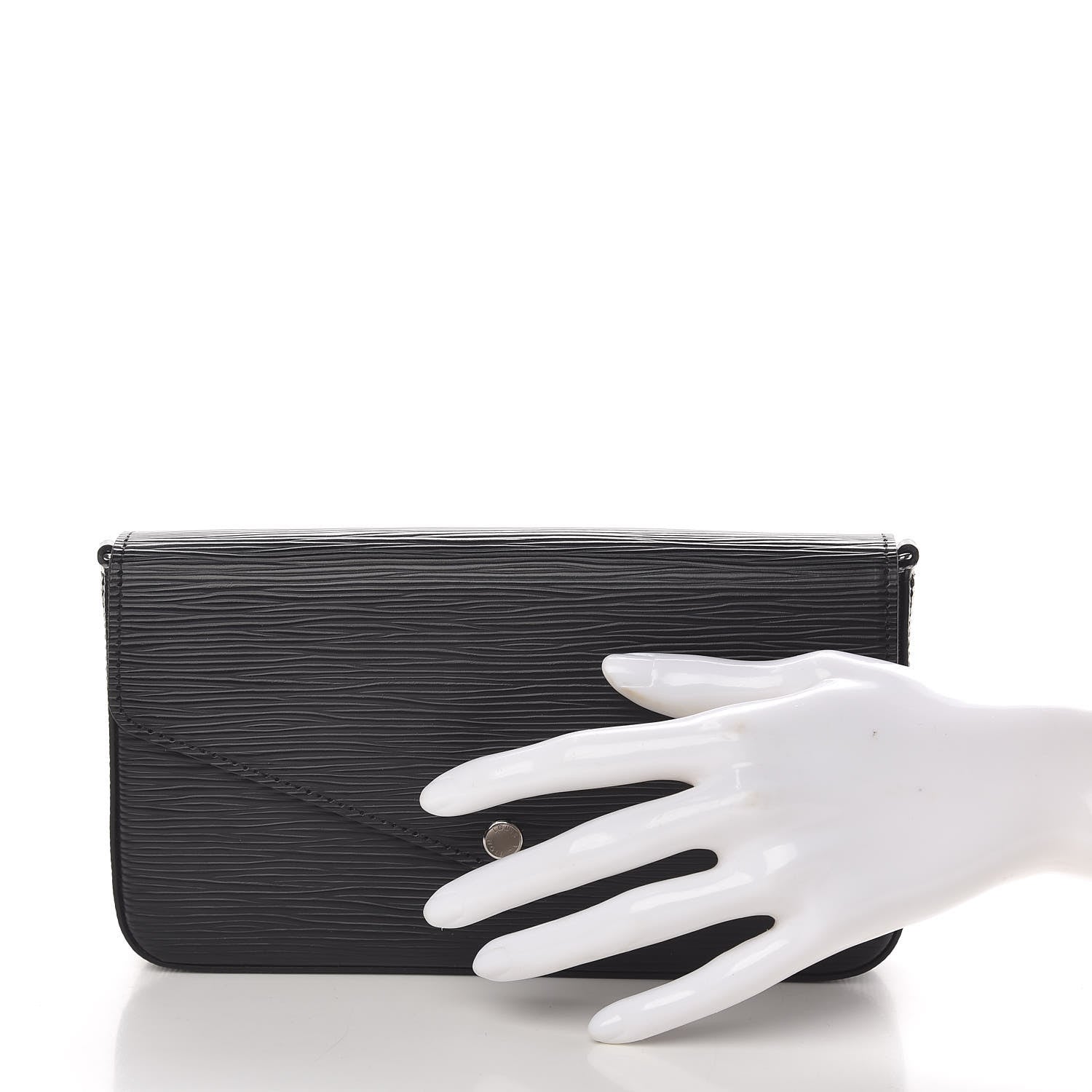 Louis Vuitton Epi Pochette Felicie Black 2 of 12