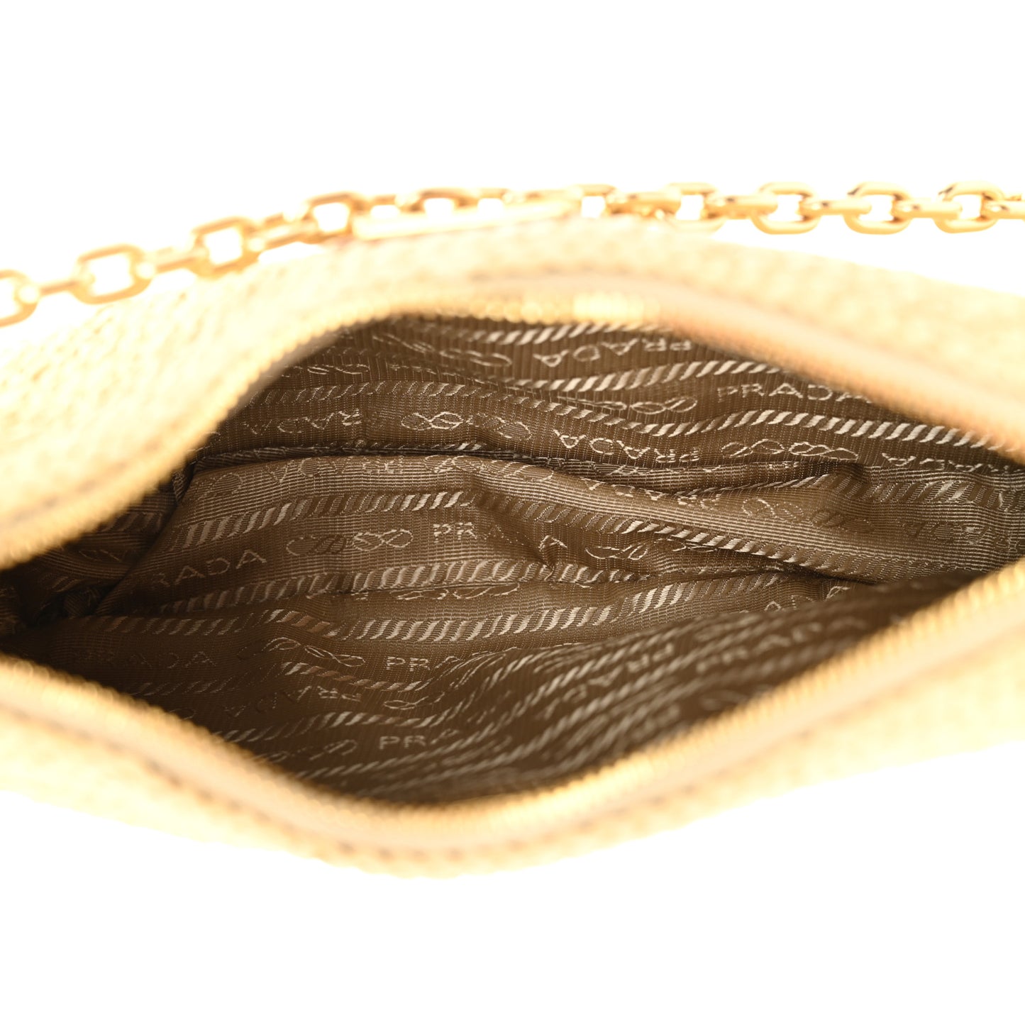 Yarn Raffia Effect Crochet Re-Edition 2005 Shoulder Bag Naturale