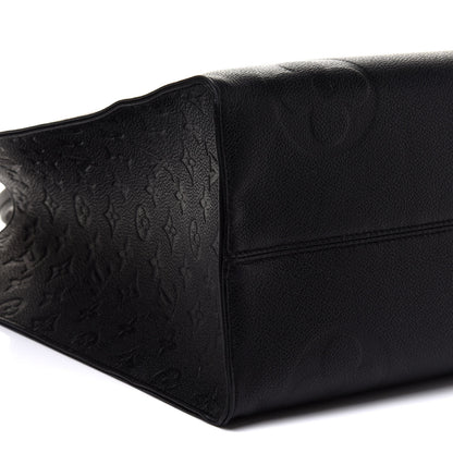 Louis Vuitton Empreinte Monogram Giant Onthego GM Black 7 of 9